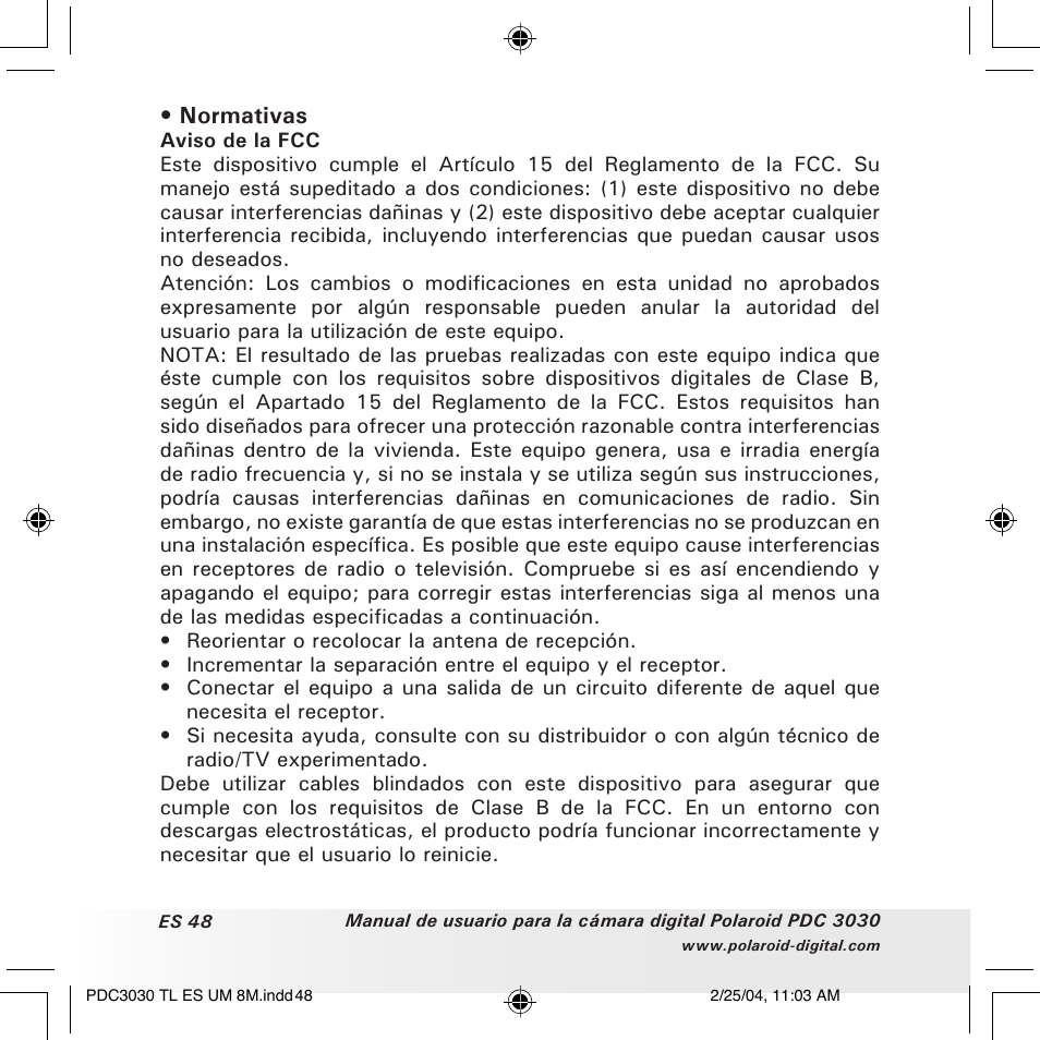 Polaroid PDC 3030 User Manual | Page 96 / 145