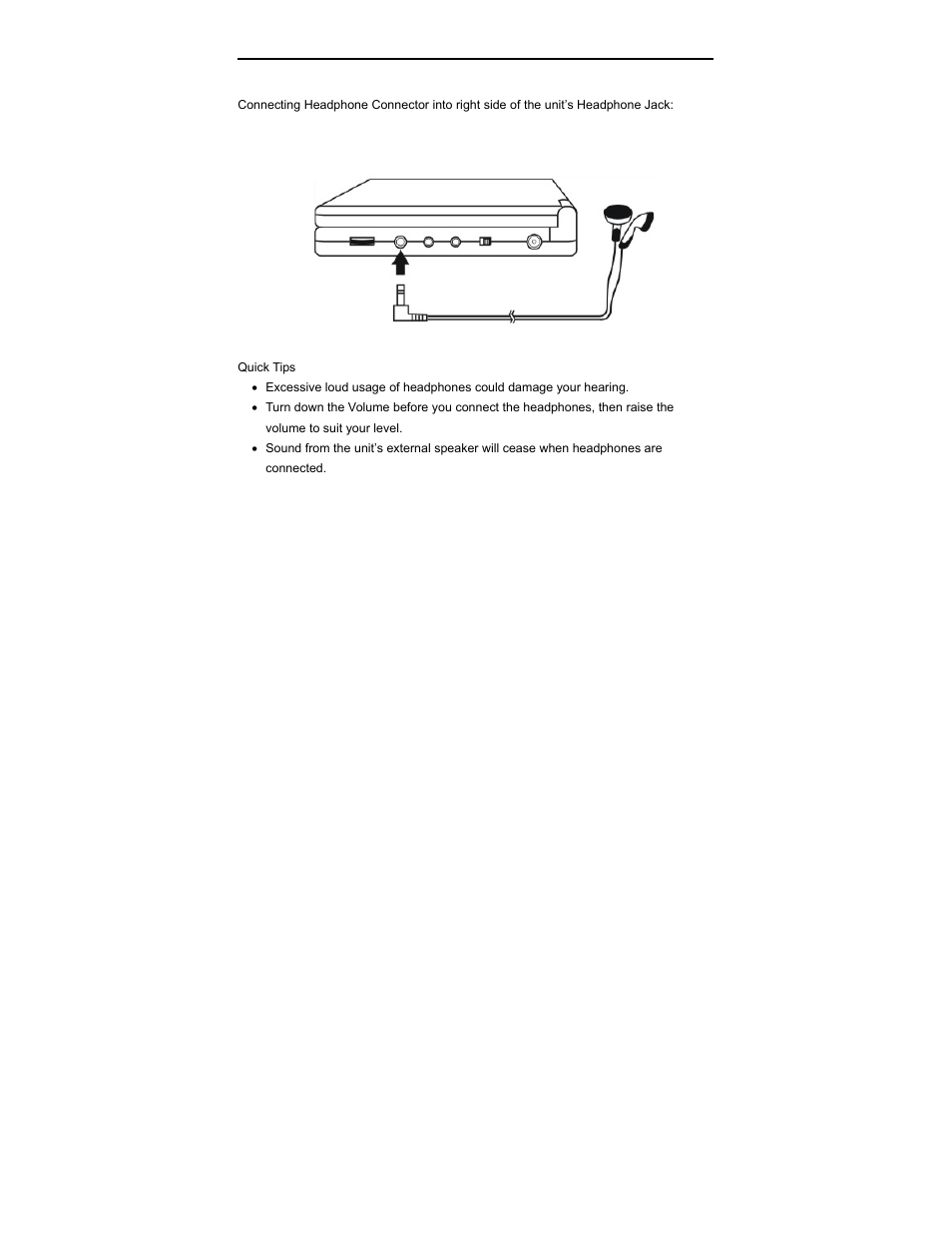 Using headphones | Polaroid PDV-0700K User Manual | Page 16 / 29