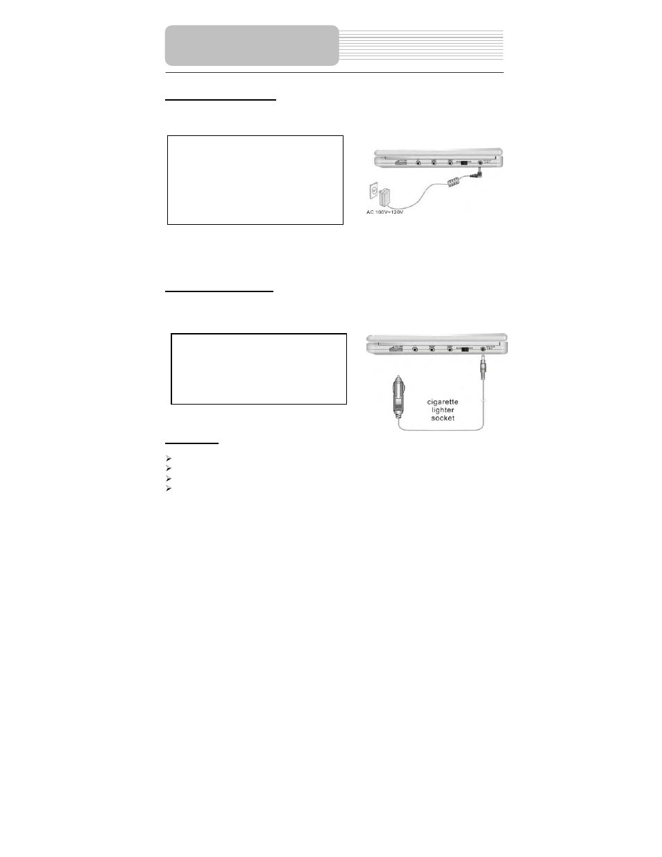 Power supply preparation | Polaroid DPA-00710S User Manual | Page 15 / 33