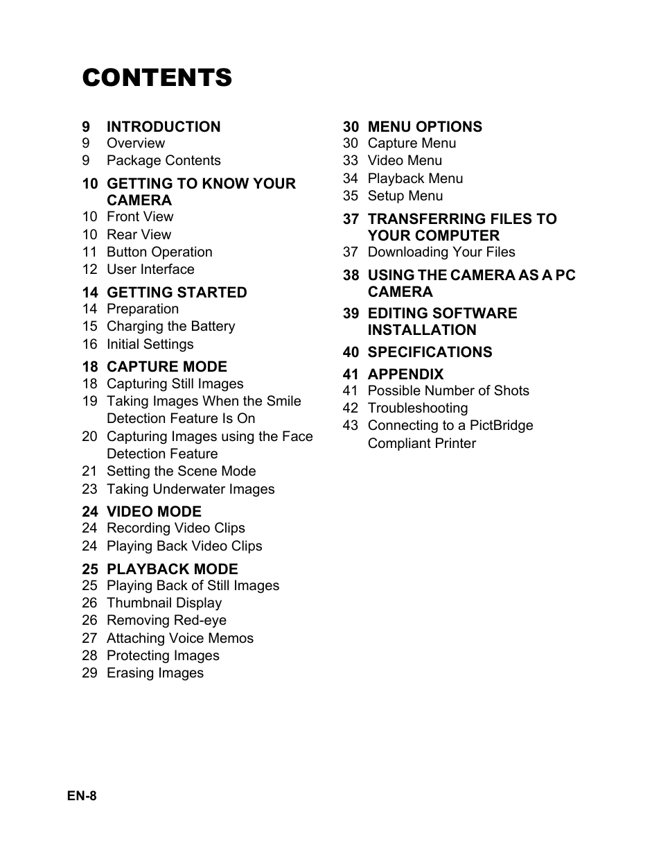 Polaroid t833 User Manual | Page 9 / 45