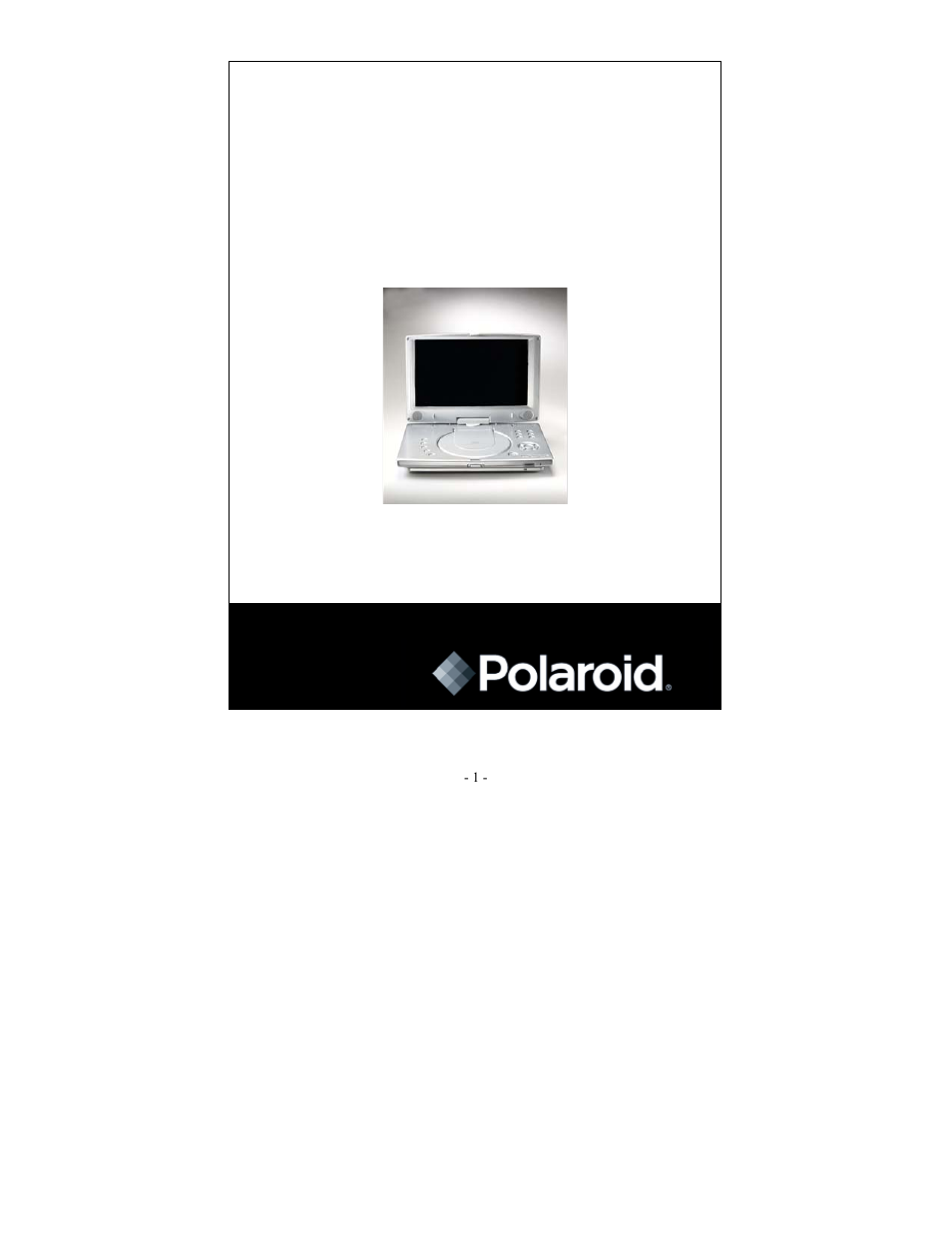 Polaroid PDV-1002A User Manual | 30 pages