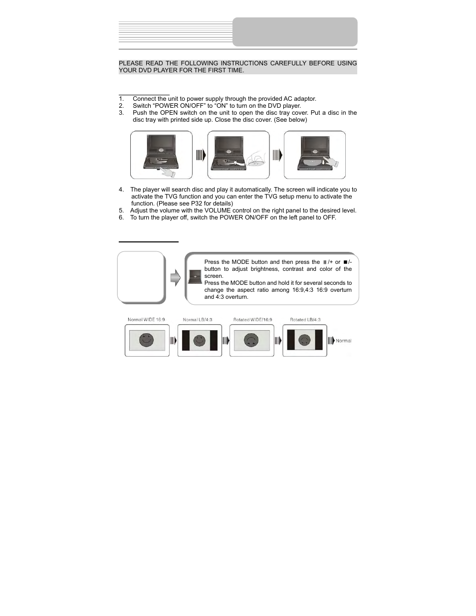 Playback operation | Polaroid PDM-0742 User Manual | Page 23 / 38