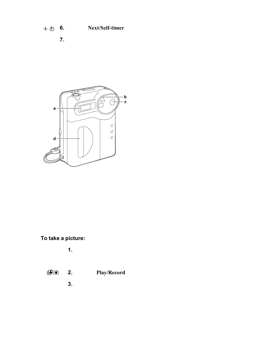 Taking a picture with your pdc 700 digital camera | Polaroid PhotoMAX PDC 700 User Manual | Page 10 / 59