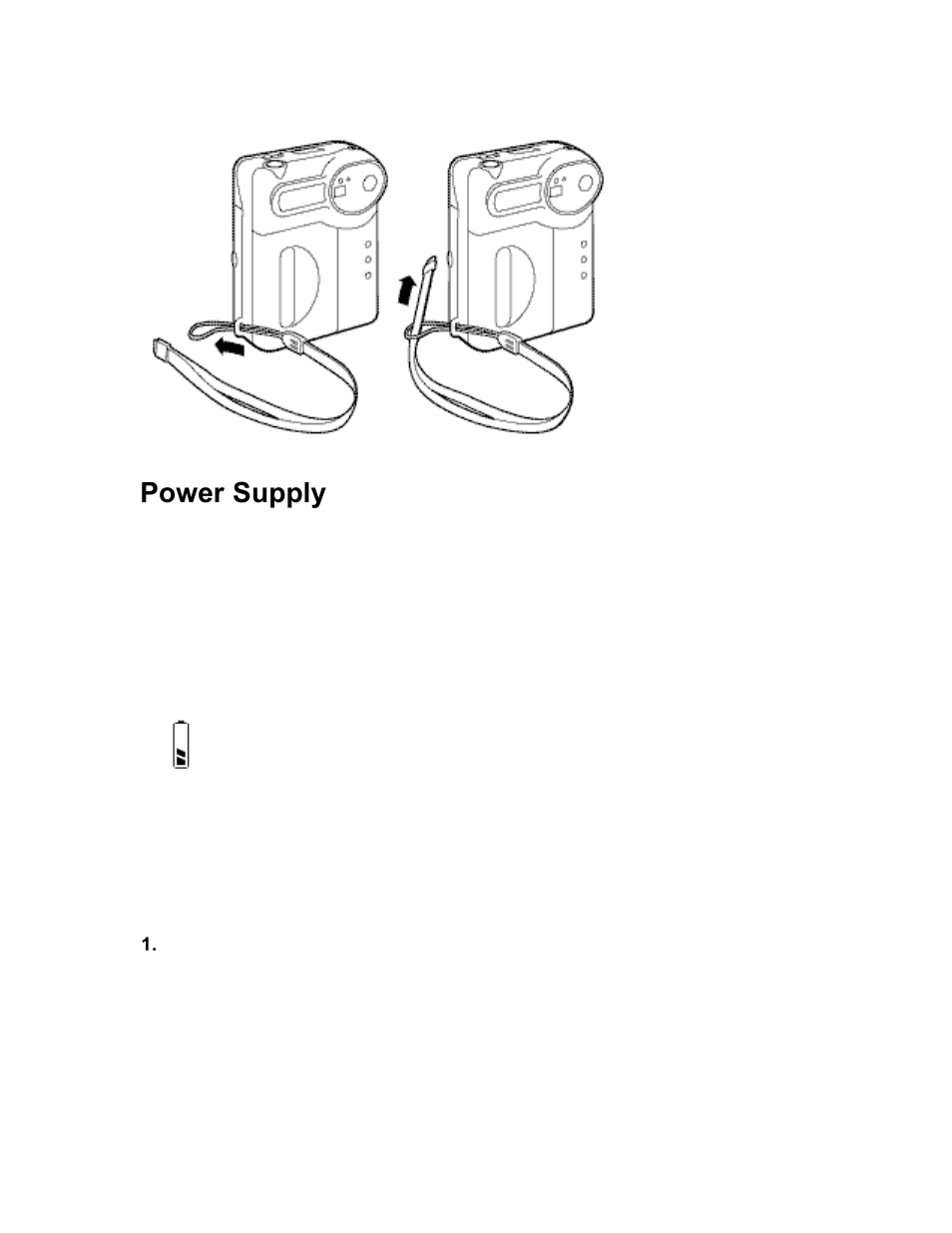 Power supply | Polaroid PhotoMAX PDC 700 User Manual | Page 4 / 59