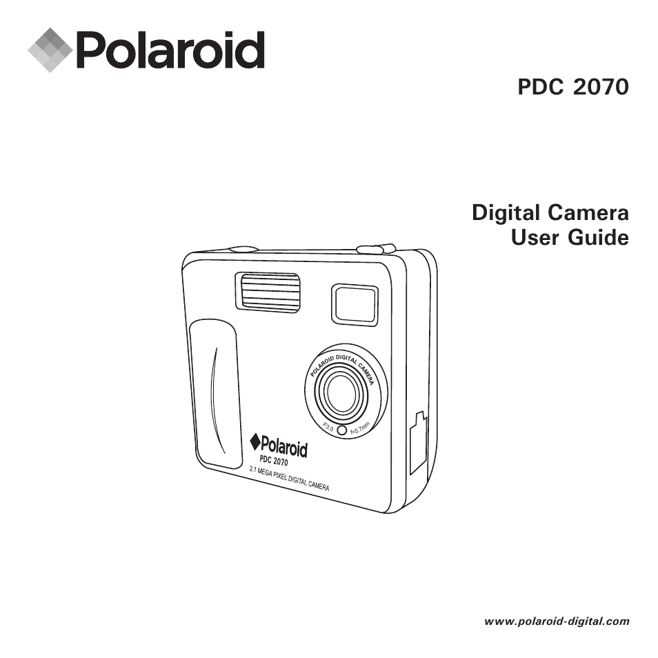 Polaroid PhotoMAX PDC 2070 User Manual | 52 pages