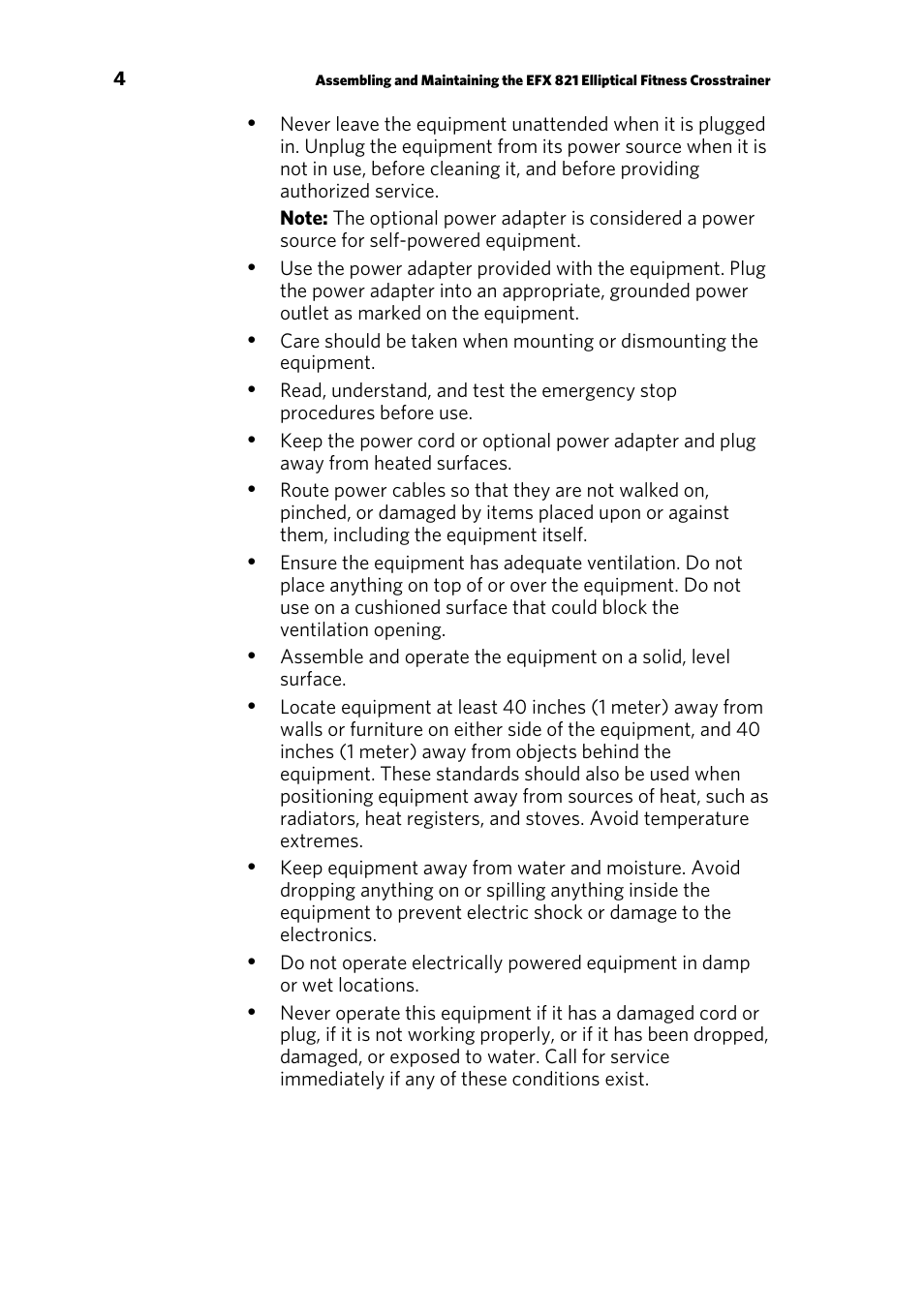 Precor 300753-201 User Manual | Page 54 / 96