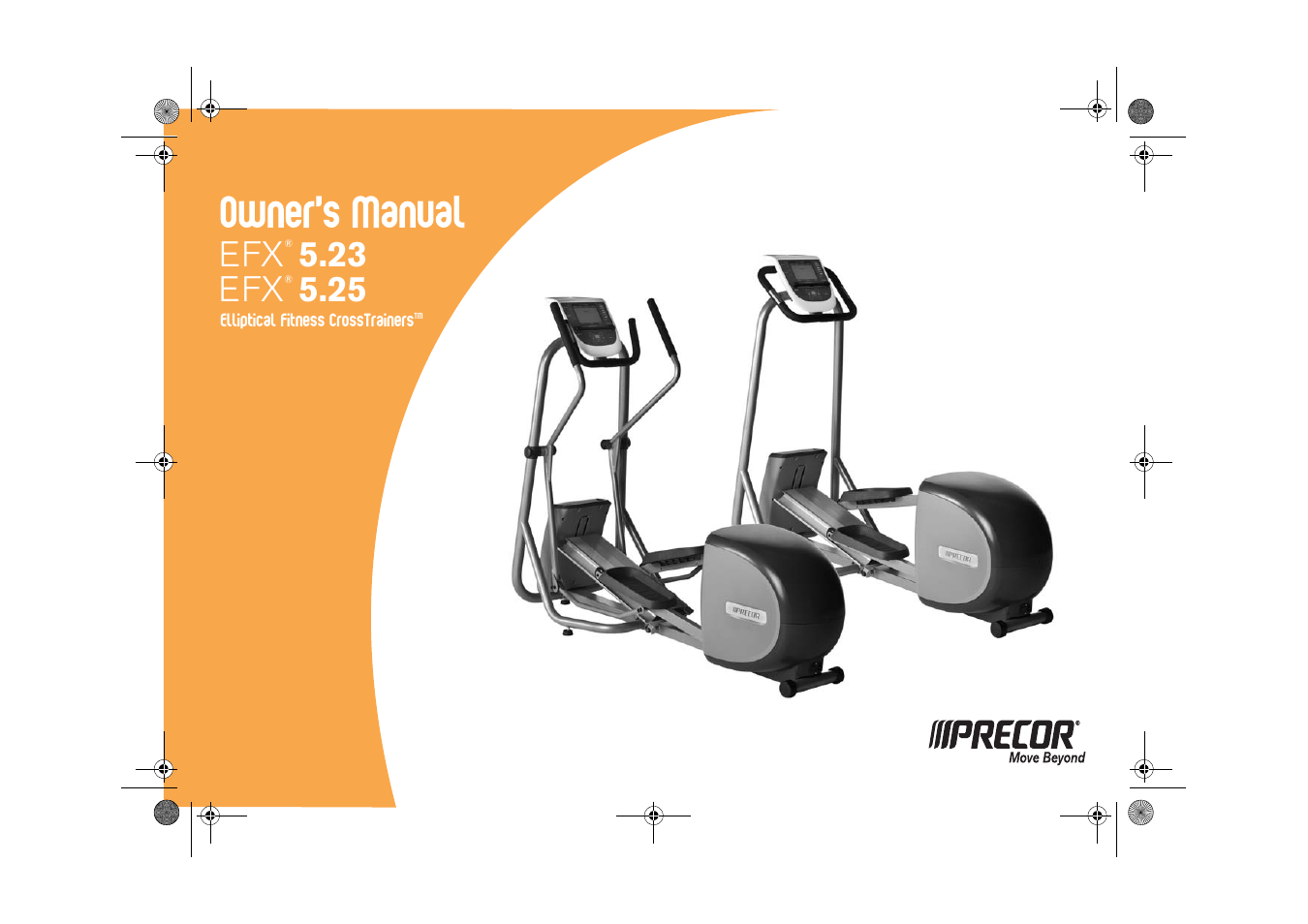 Precor EFX 5.25 User Manual | 56 pages