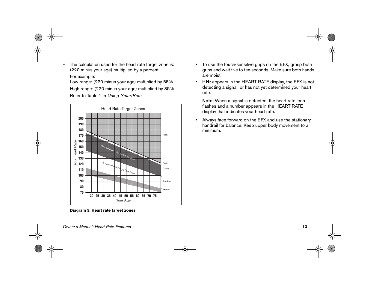 Precor EFX 5.25 User Manual | Page 15 / 56