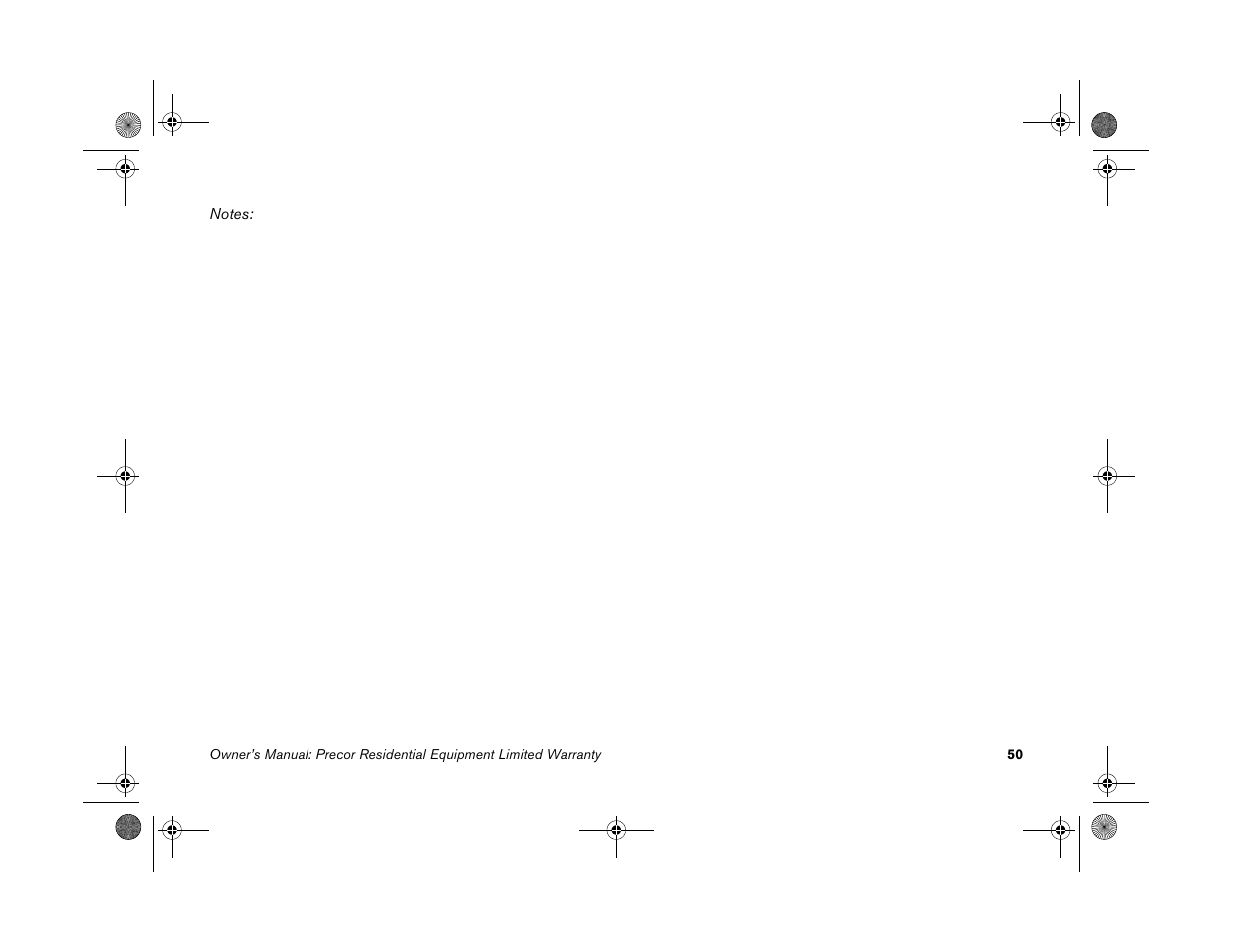 Precor EFX 5.25 User Manual | Page 52 / 56