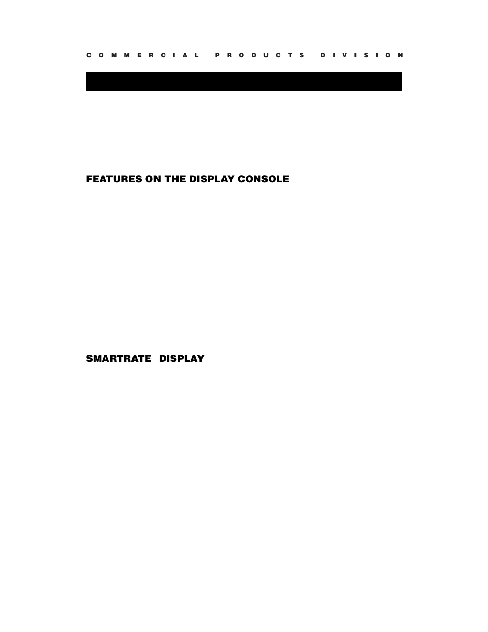 The c846 display, Features on the display console, Smartrate | Display | Precor C846 User Manual | Page 22 / 60