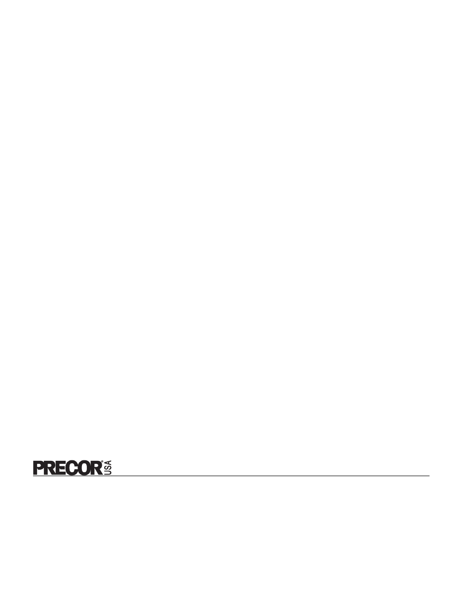 Systems | Precor C846 User Manual | Page 60 / 60