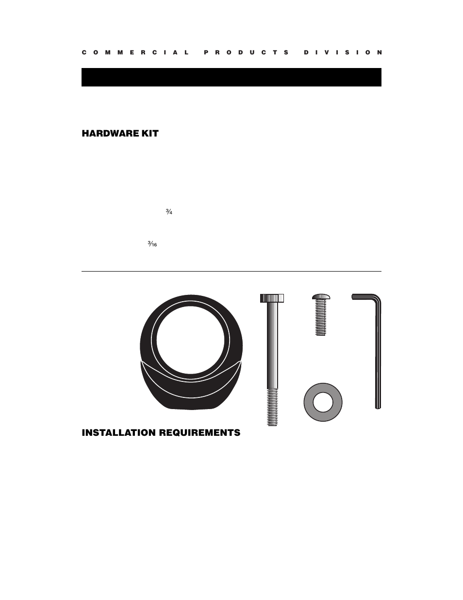 Setting up the c846, Hardware kit, Installation requirements | Precor C846 User Manual | Page 9 / 60