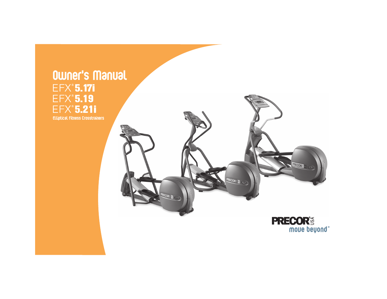 Precor EFX 5.21i User Manual | 58 pages