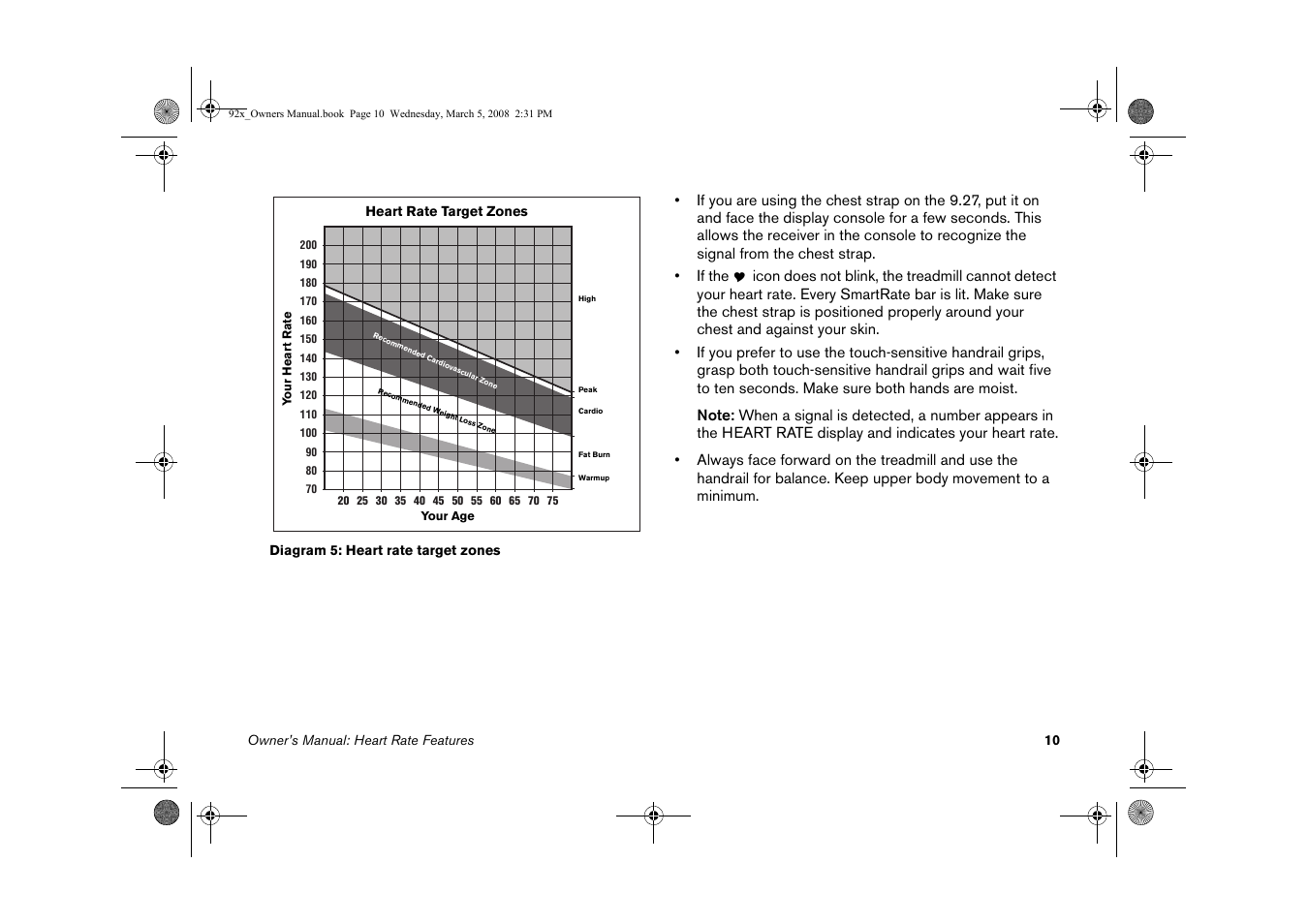 Precor Low Impact 9.27 User Manual | Page 12 / 53