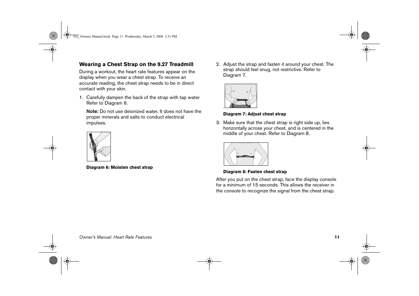 Precor Low Impact 9.27 User Manual | Page 13 / 53
