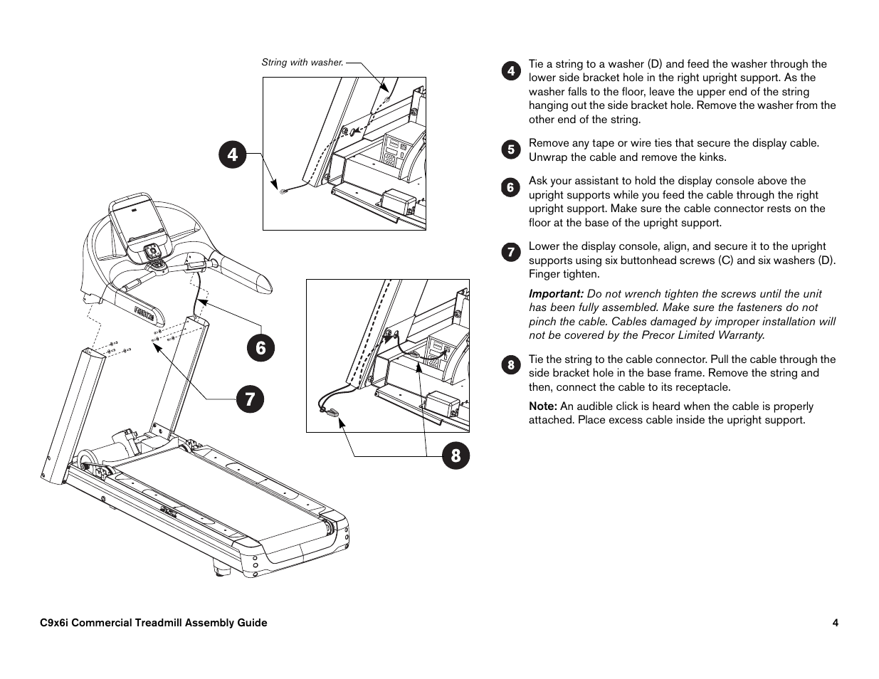 Precor EFX546i User Manual | Page 106 / 114