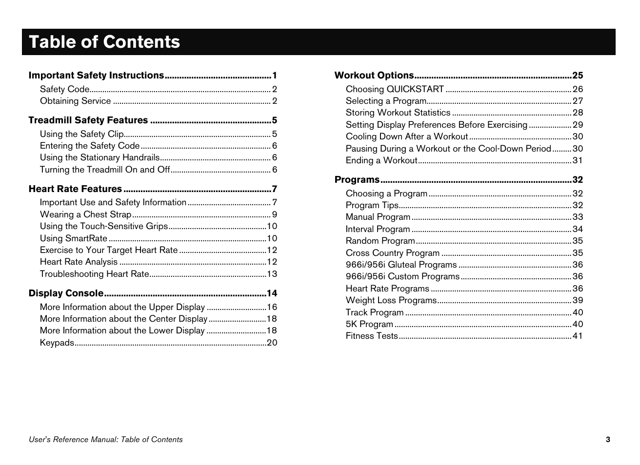 Precor EFX546i User Manual | Page 53 / 114