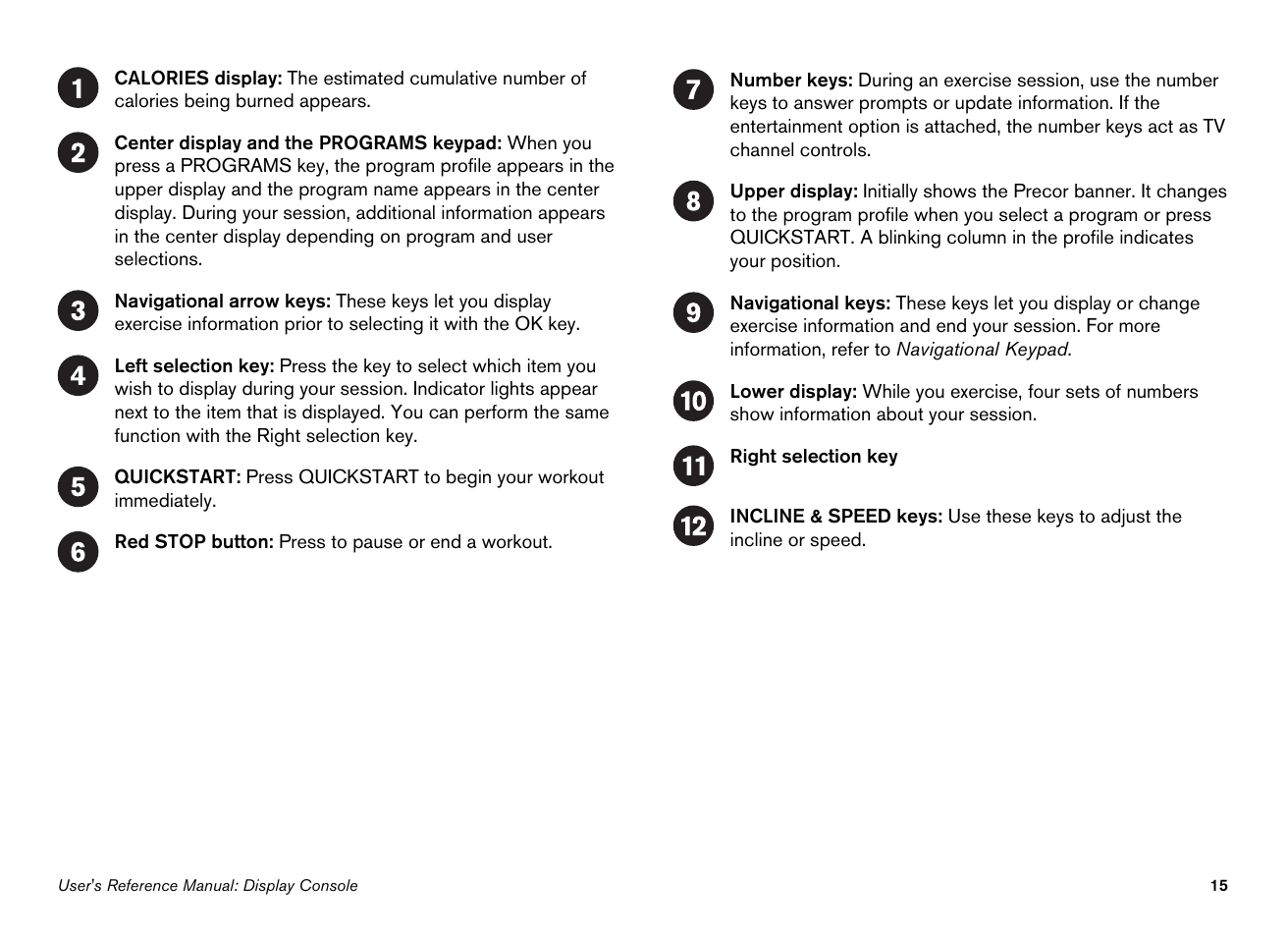 Precor EFX546i User Manual | Page 65 / 114