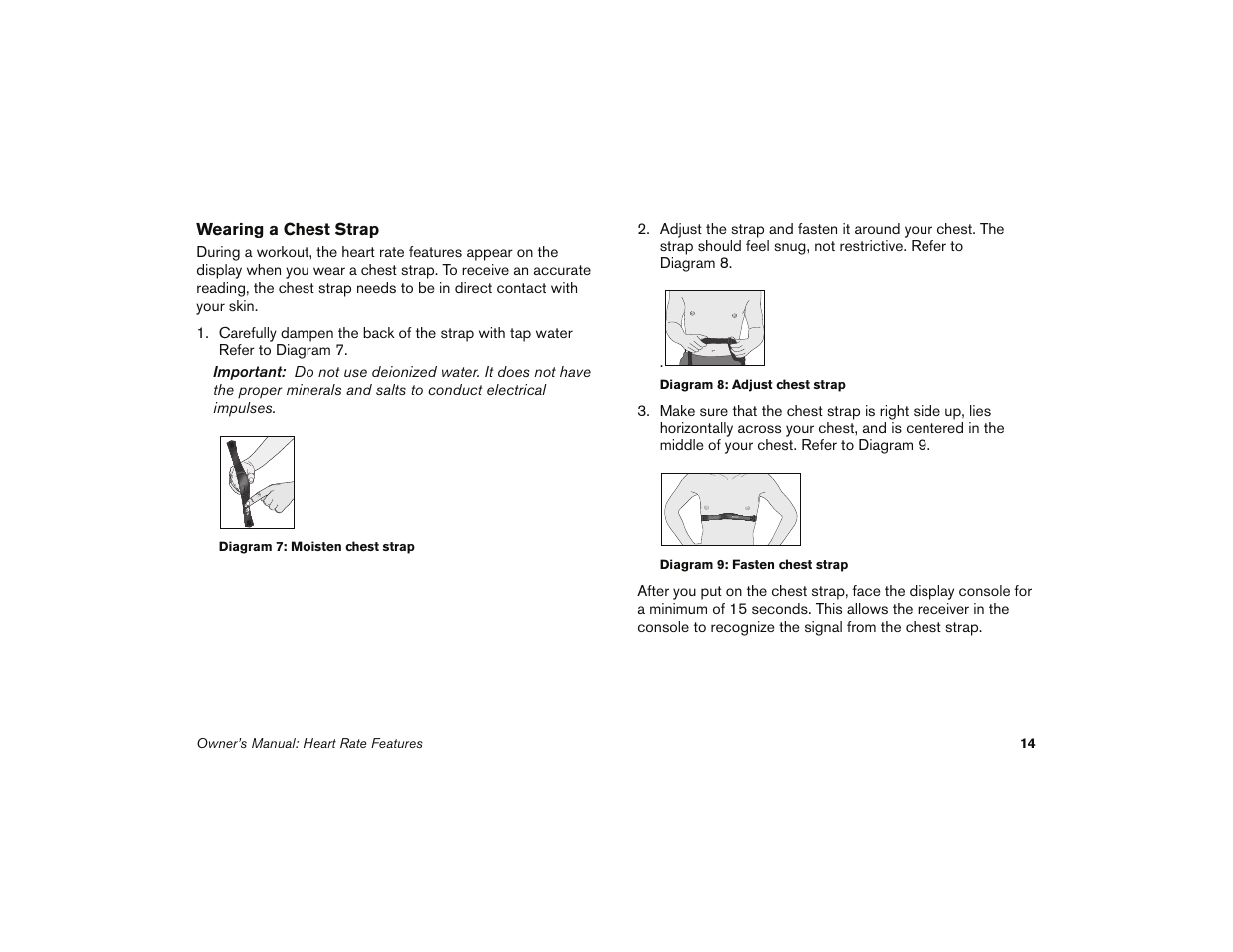 Precor 9.35 User Manual | Page 16 / 96