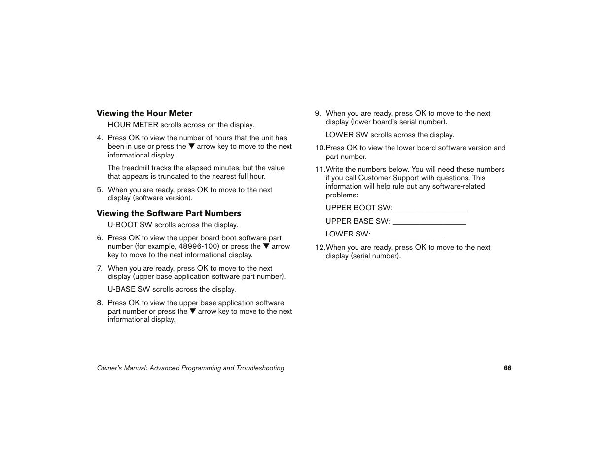 Precor 9.35 User Manual | Page 68 / 96