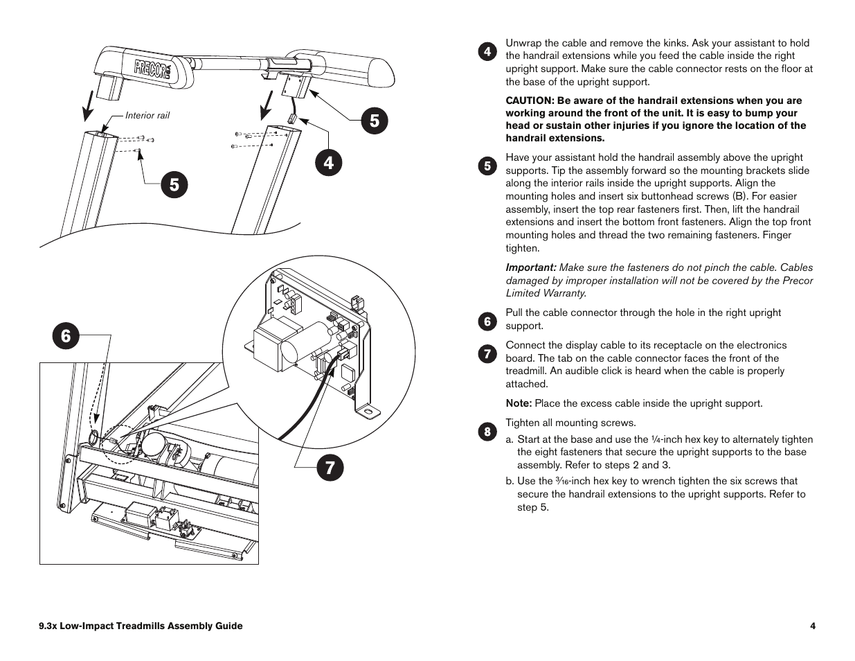 Precor 9.35 User Manual | Page 90 / 96