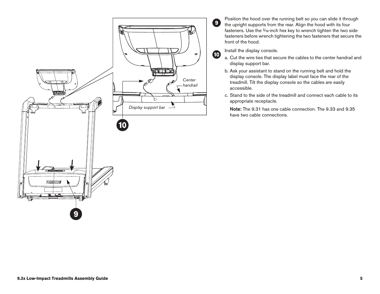 Precor 9.35 User Manual | Page 91 / 96