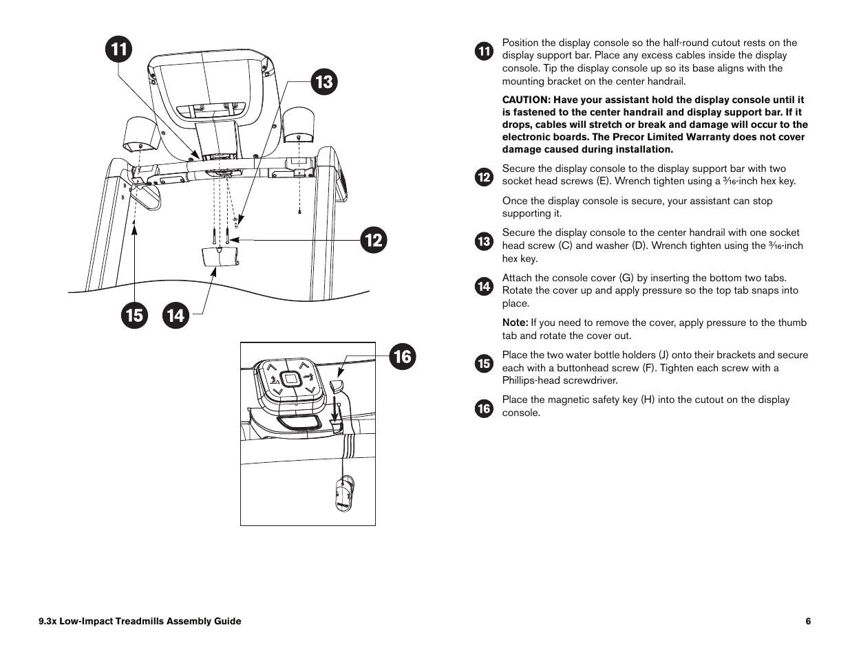 Precor 9.35 User Manual | Page 92 / 96