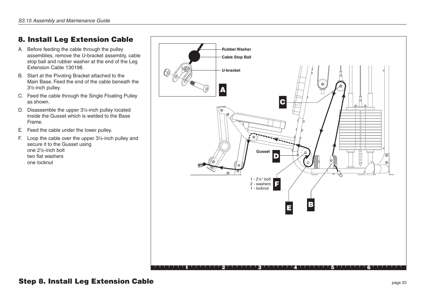 Precor S3.15 User Manual | Page 20 / 36