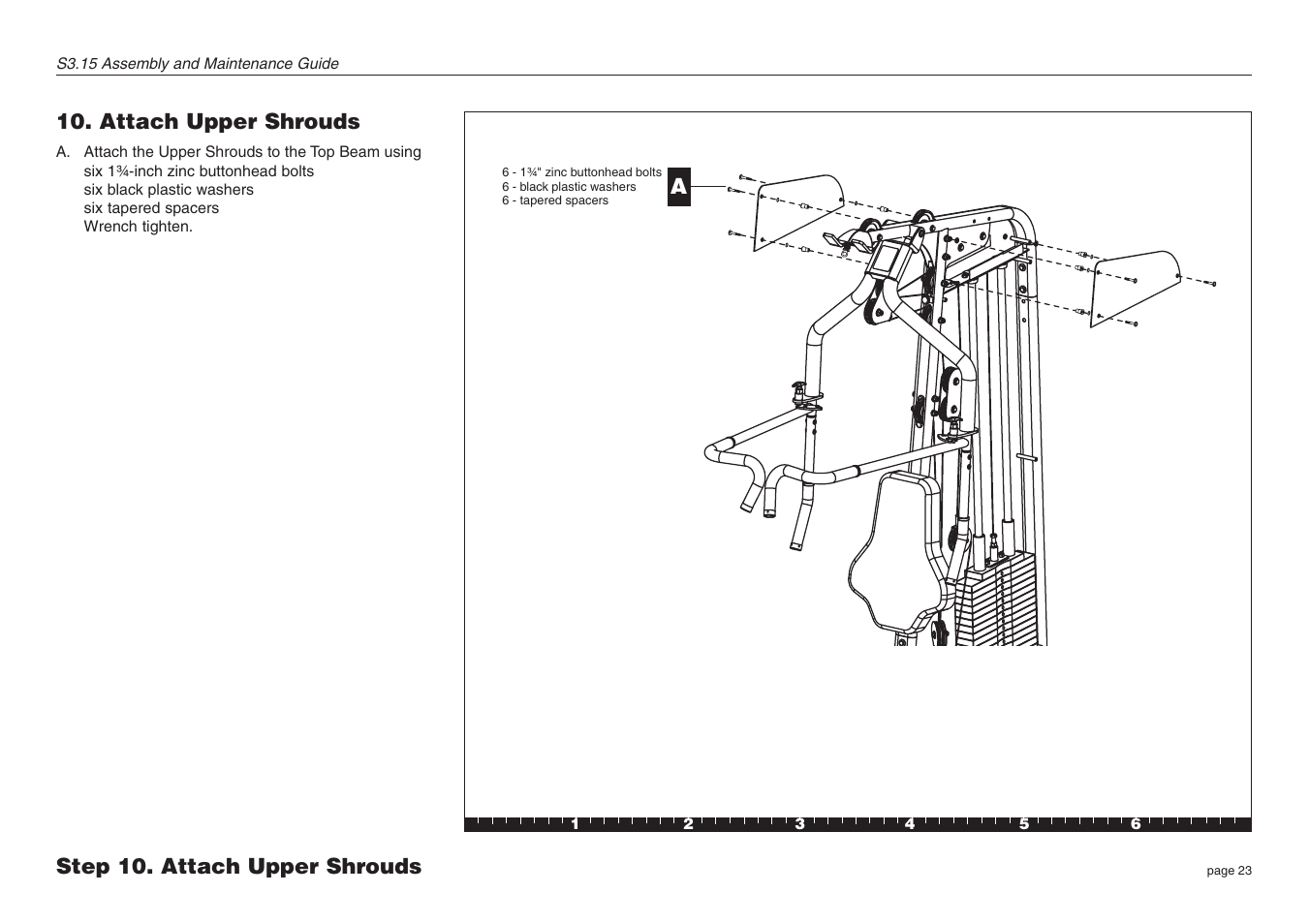 Precor S3.15 User Manual | Page 23 / 36