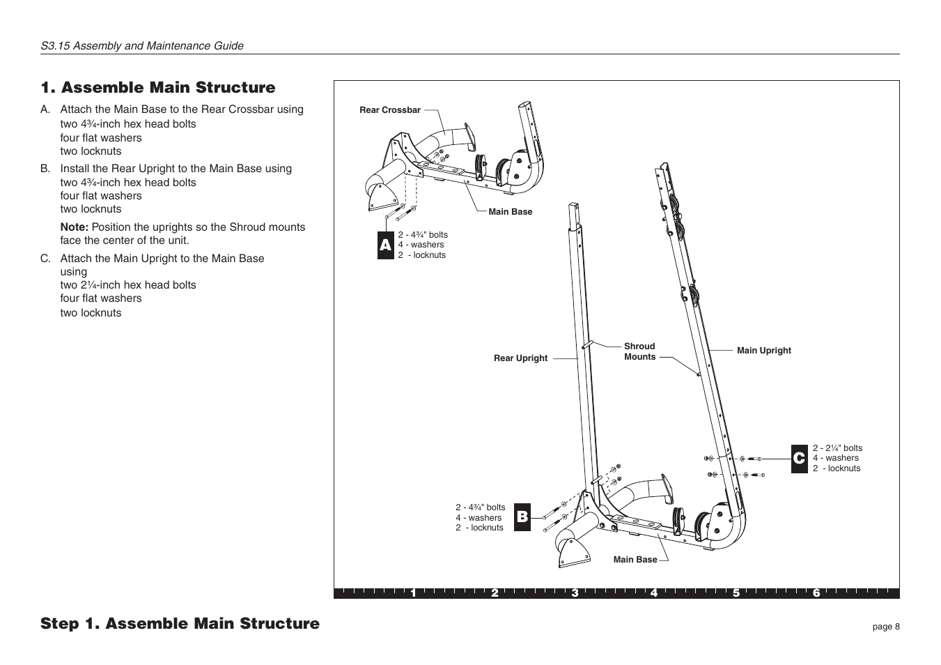Precor S3.15 User Manual | Page 8 / 36