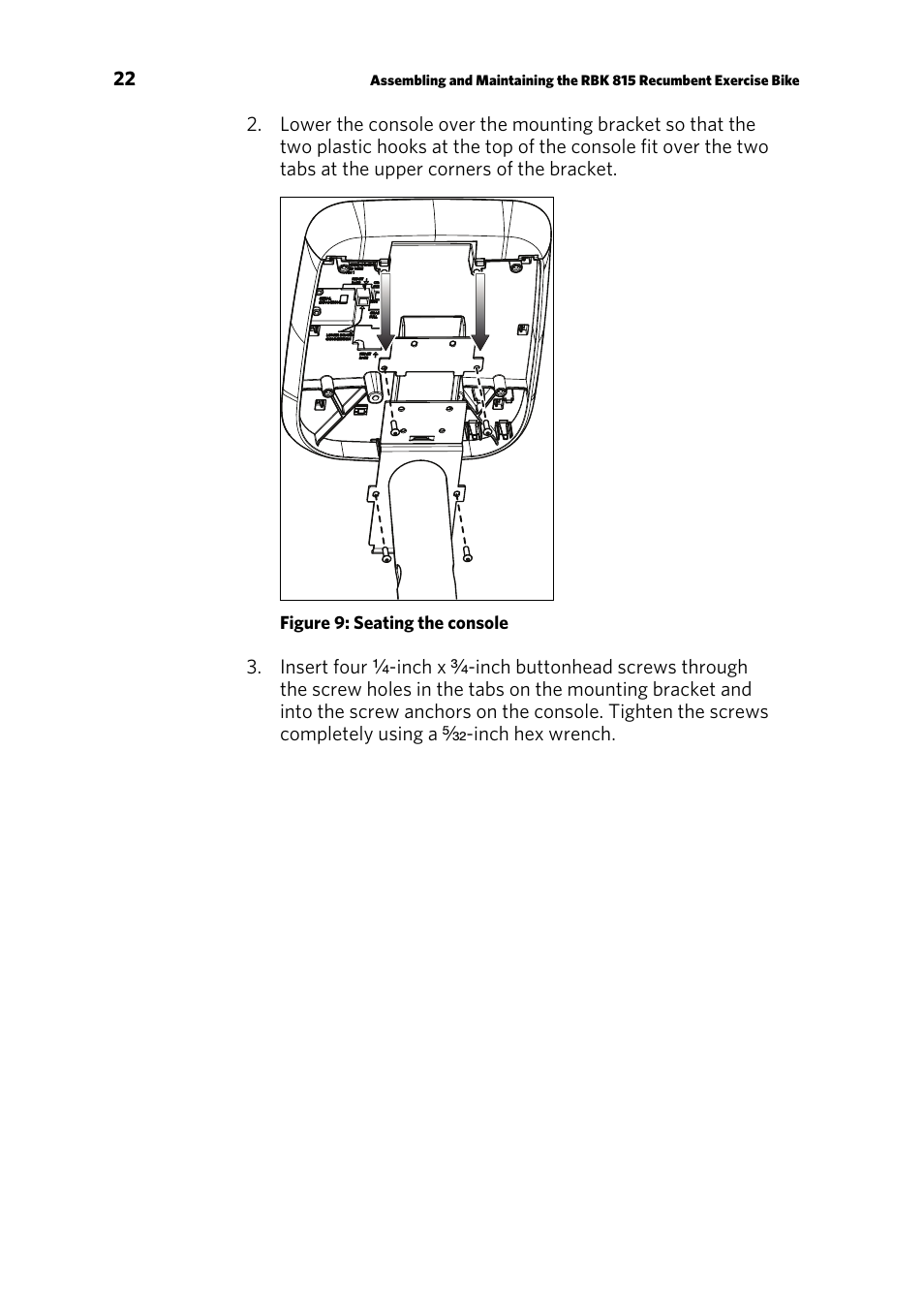 Precor RBK 815 User Manual | Page 24 / 88