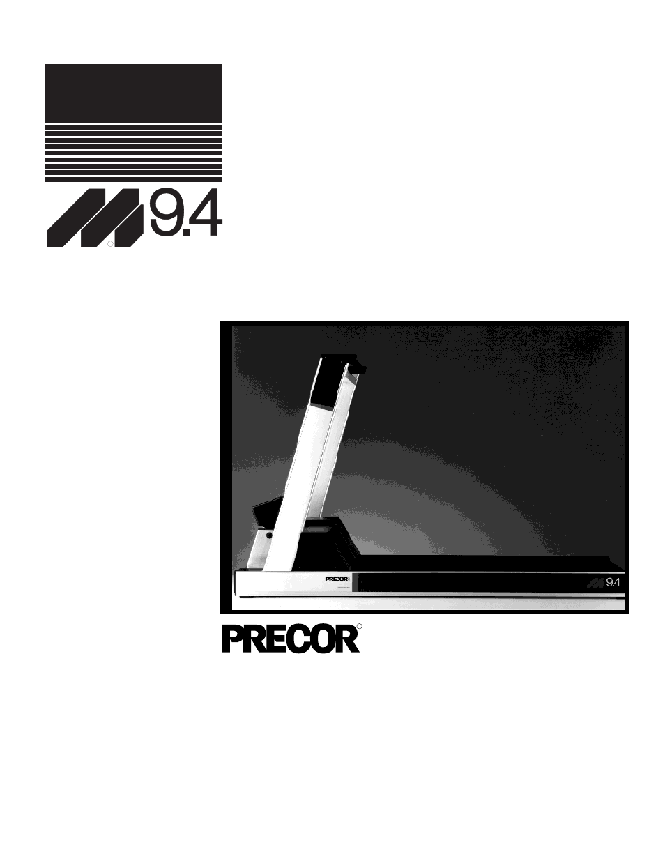 Precor Electronic M9.4 User Manual | 21 pages