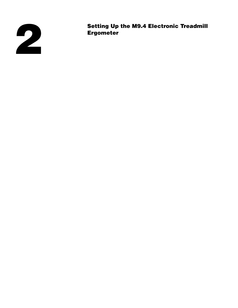 Installation requirements, Assembly instructions | Precor Electronic M9.4 User Manual | Page 7 / 21