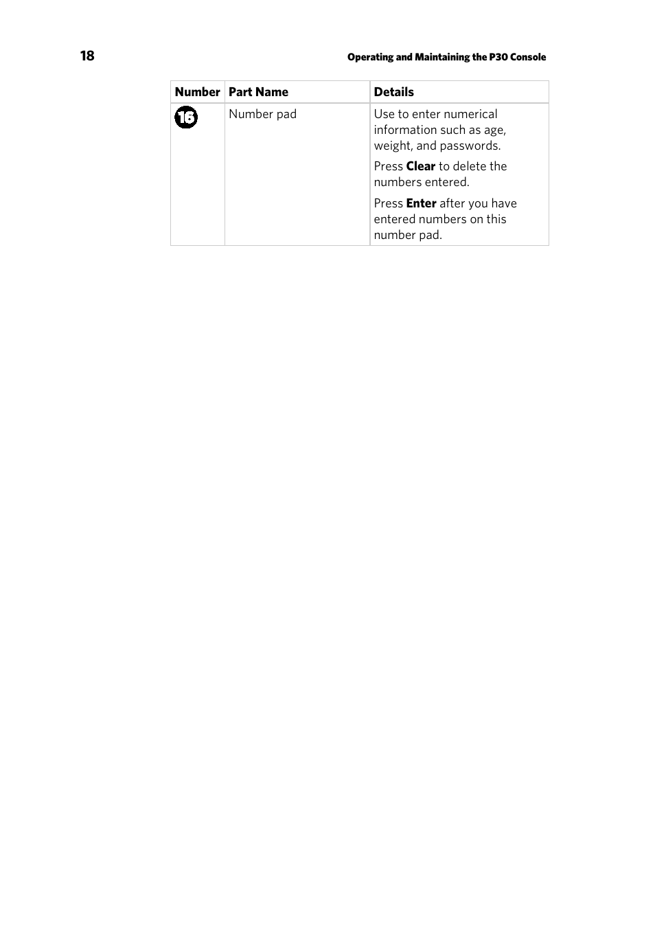 Precor P30 User Manual | Page 20 / 104
