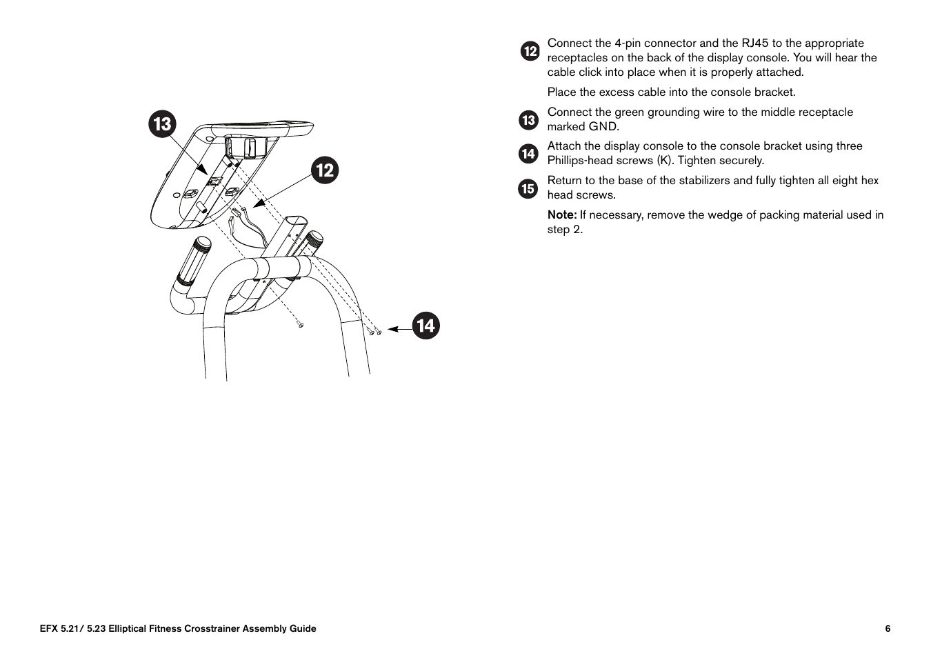 Precor EFX 5.23 User Manual | Page 8 / 60