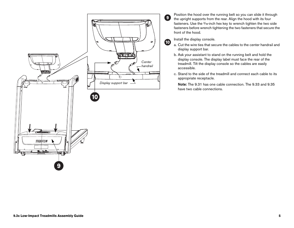 Precor LOW-IMPACT TREADMILLS 9.33 User Manual | Page 81 / 86