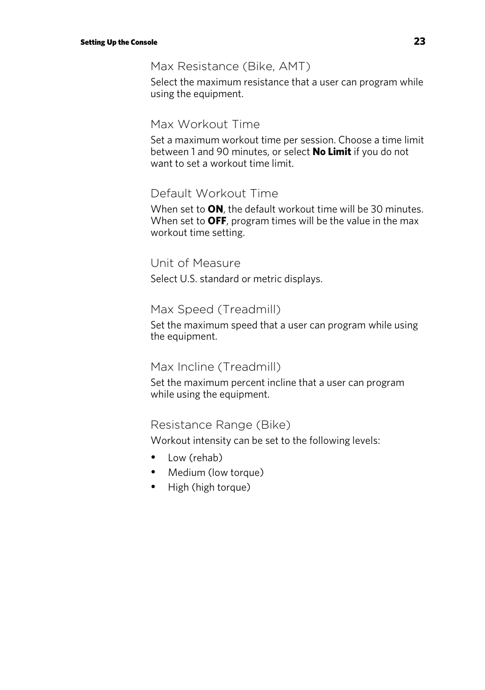 Precor p20 User Manual | Page 25 / 108
