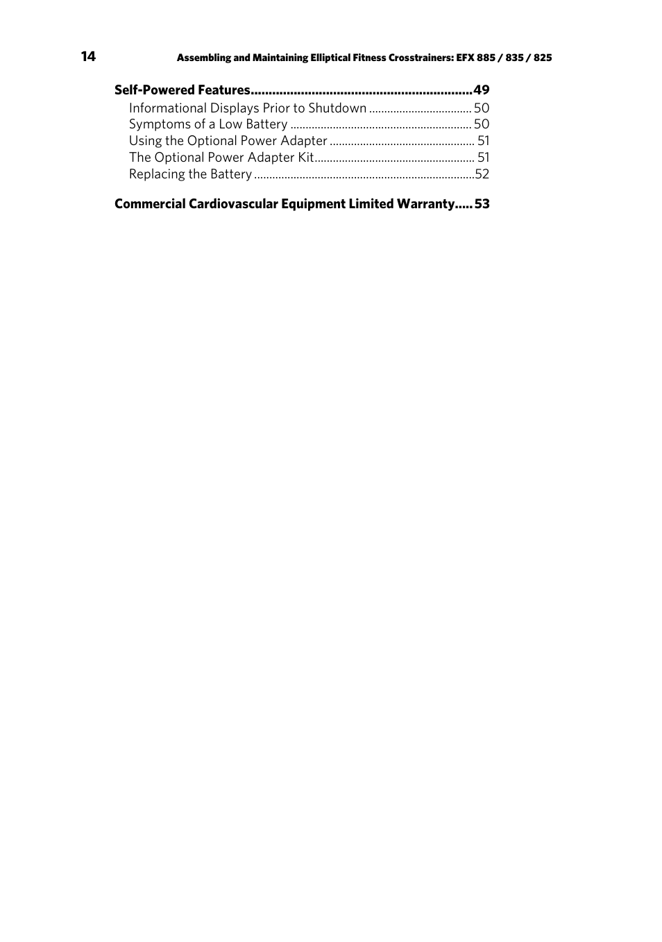 Precor p20 User Manual | Page 64 / 108