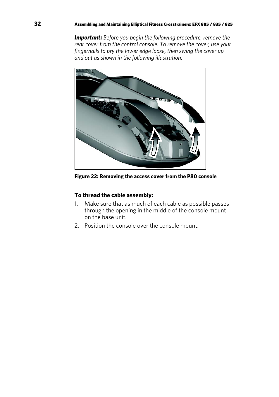 Precor p20 User Manual | Page 82 / 108