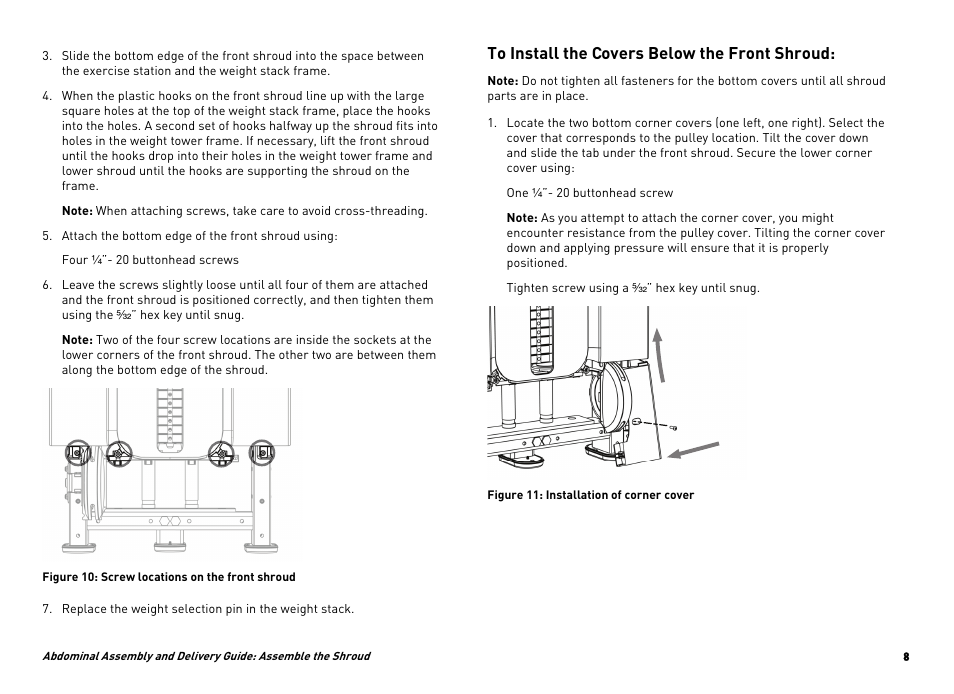 Precor EXPERIENCE STRENGTHTM C-LINE CW34871-101 User Manual | Page 35 / 45