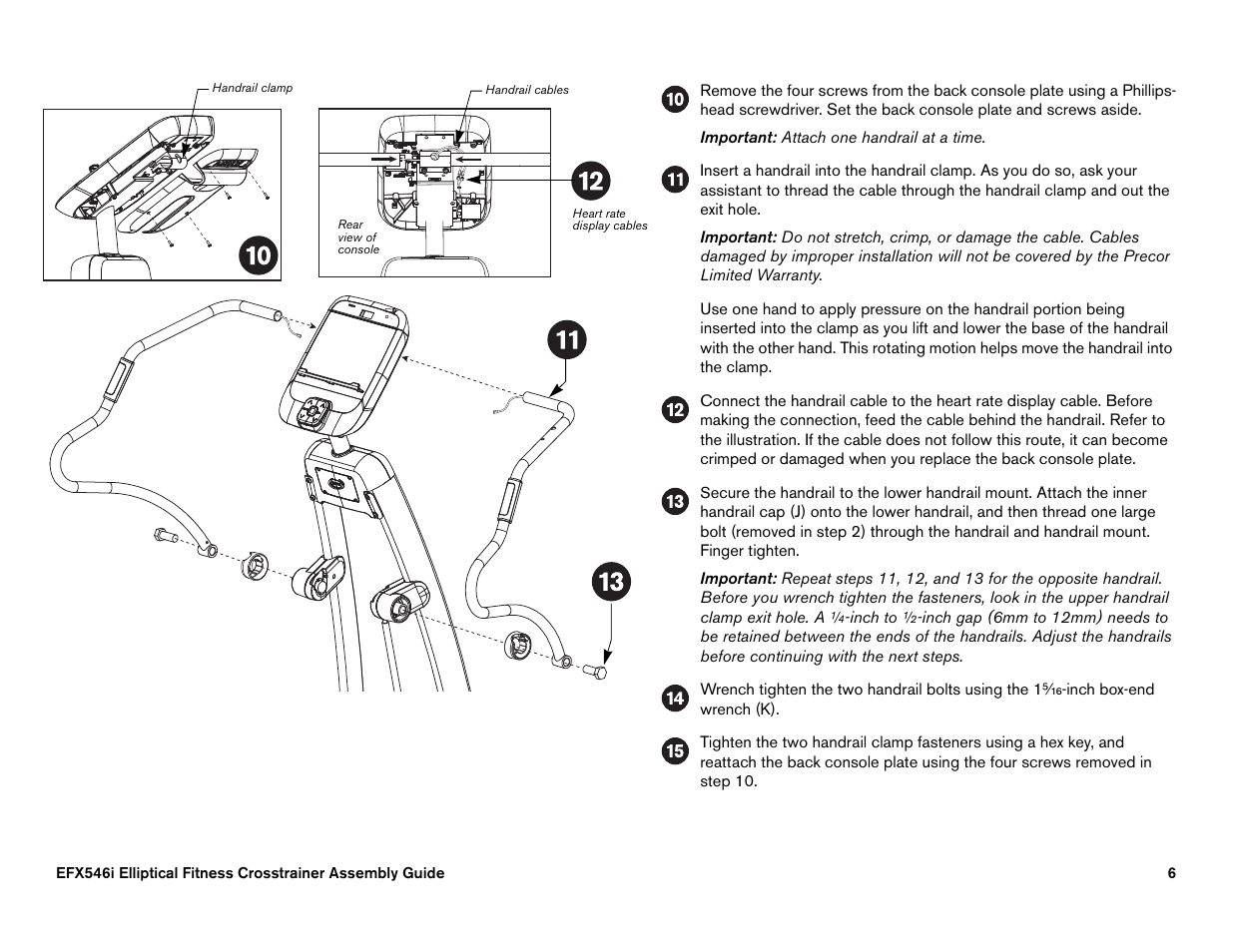 Precor 946i User Manual | Page 96 / 101