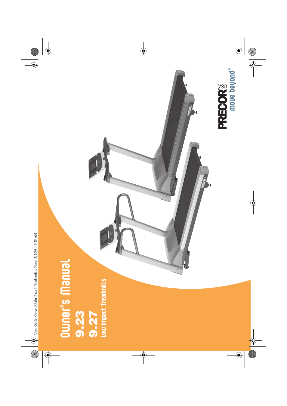 Precor Low Impact 9.23 User Manual | 53 pages