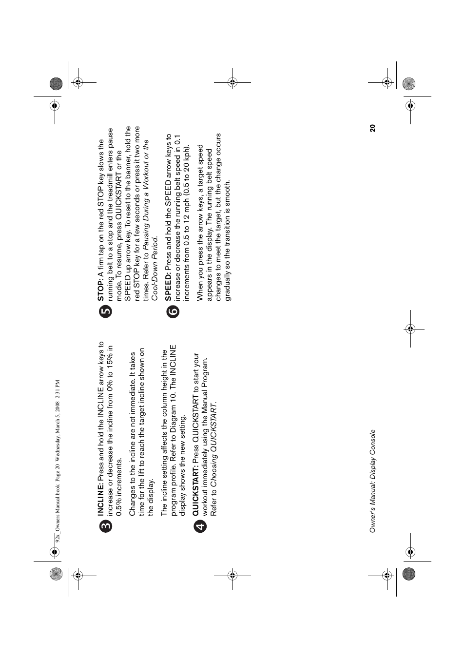 Precor Low Impact 9.23 User Manual | Page 22 / 53