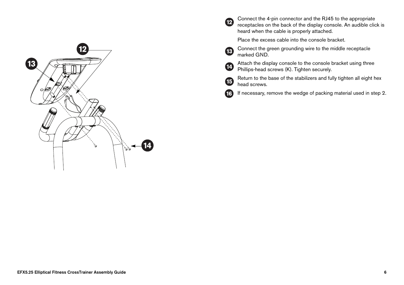 Precor EFX 5.25 User Manual | Page 8 / 64