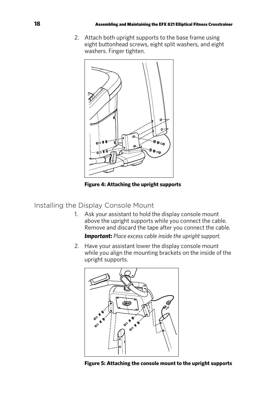 Precor EFX 821 User Manual | Page 20 / 48