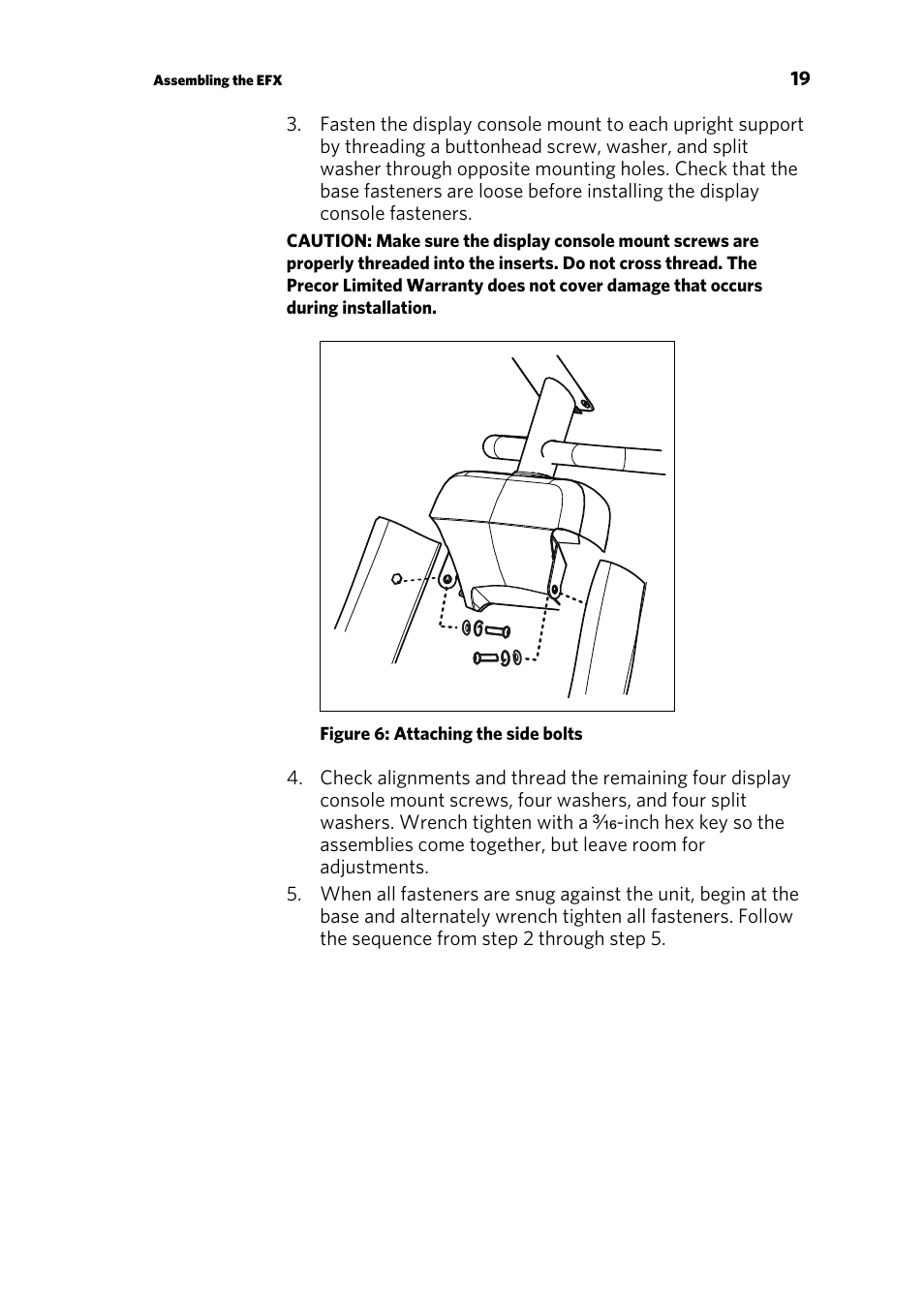 Precor EFX 821 User Manual | Page 21 / 48
