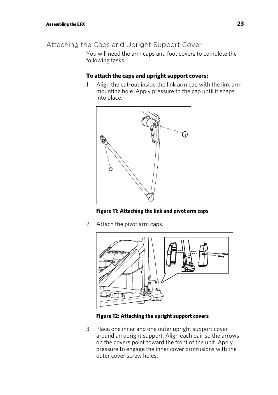 Precor EFX 821 User Manual | Page 25 / 48