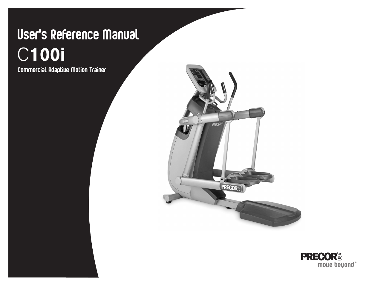 Precor Commercial Adaptive Motion Trainer C100i User Manual | 36 pages