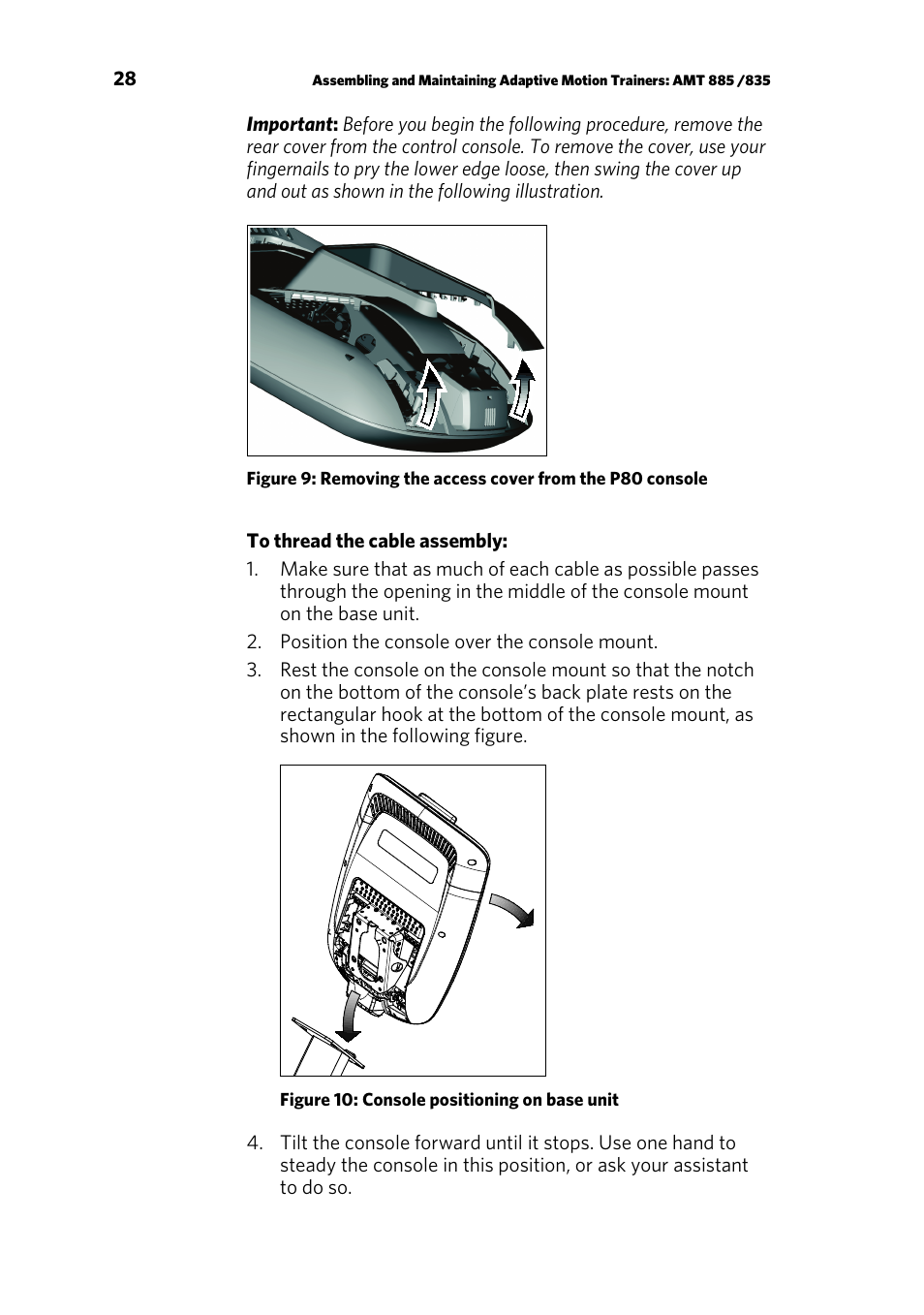 Precor AMT 835 User Manual | Page 30 / 100