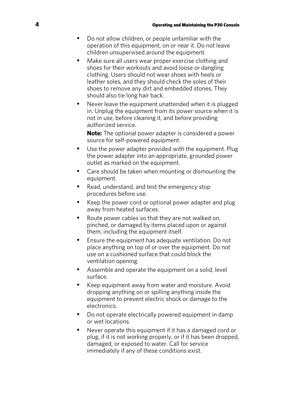 Precor AMT 835 User Manual | Page 58 / 100